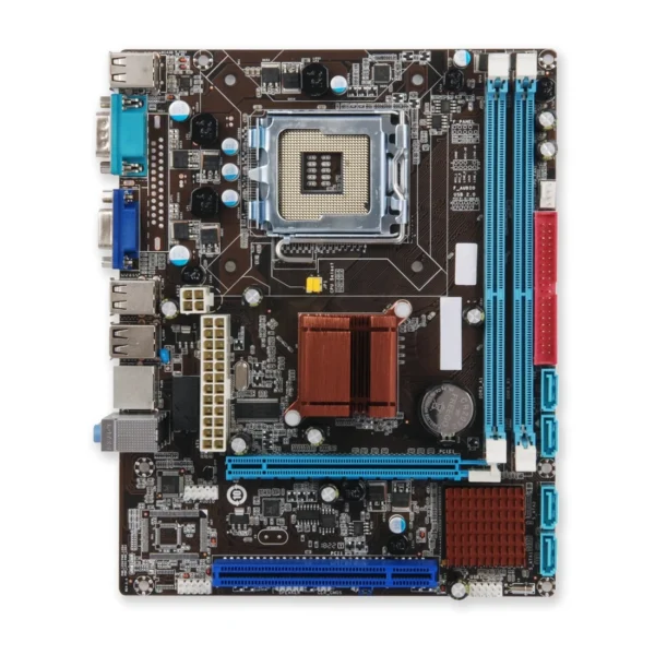 evm G41-D3S Micro-ATX Motherboard for LGA 775 Socket, Supports Intel 1year