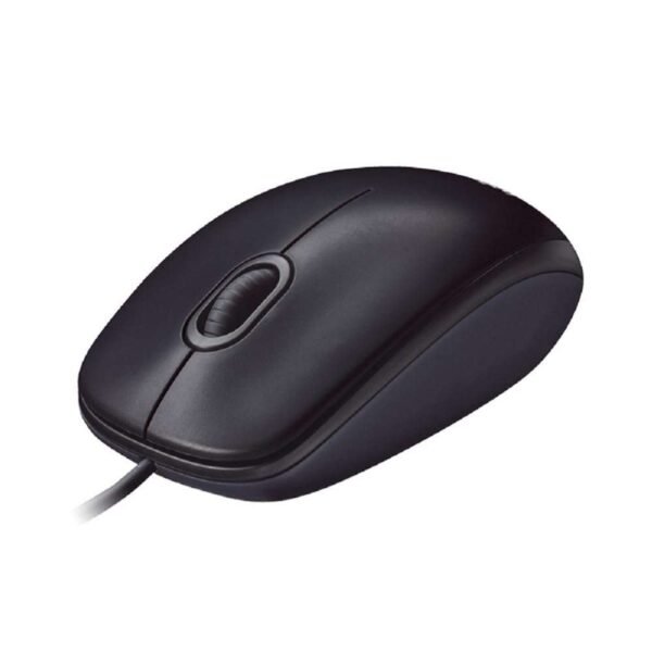 Logitech M90 Wired USB Mouse, 3 yr Warranty (Black)