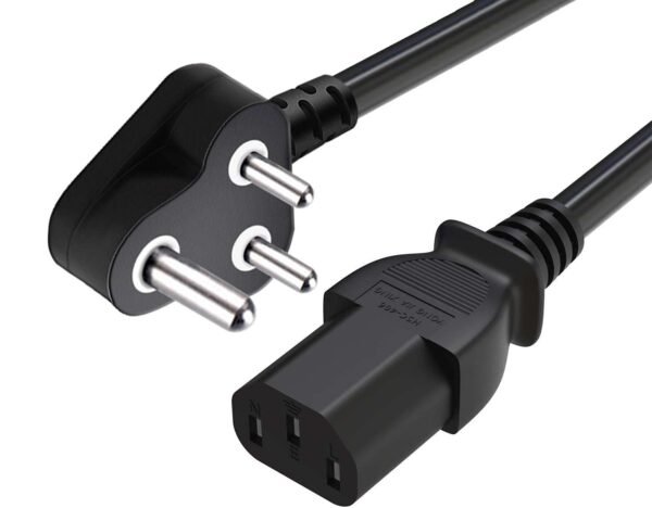 Power cable 5 MTR for Desktop,printer etc.