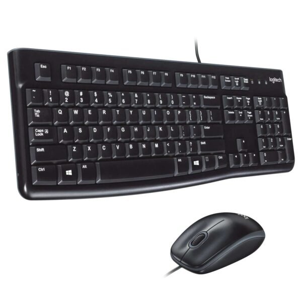 Logitech MK120 Wired USB Keyboard and Mouse Set combo