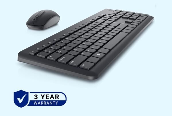 Dell KM3322W Wireless USB Keyboard and Mouse Combo 3years