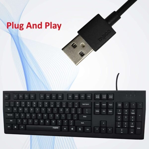 Keyboard usb Rapoo NK1800 3years
