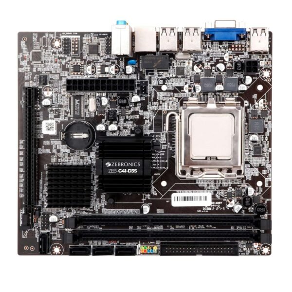 ZEBRONICS G41-DDR3 Motherboard for LGA 775 Socket 1year